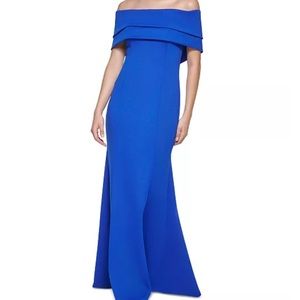 Vince Camuto Off The Shoulder Gown